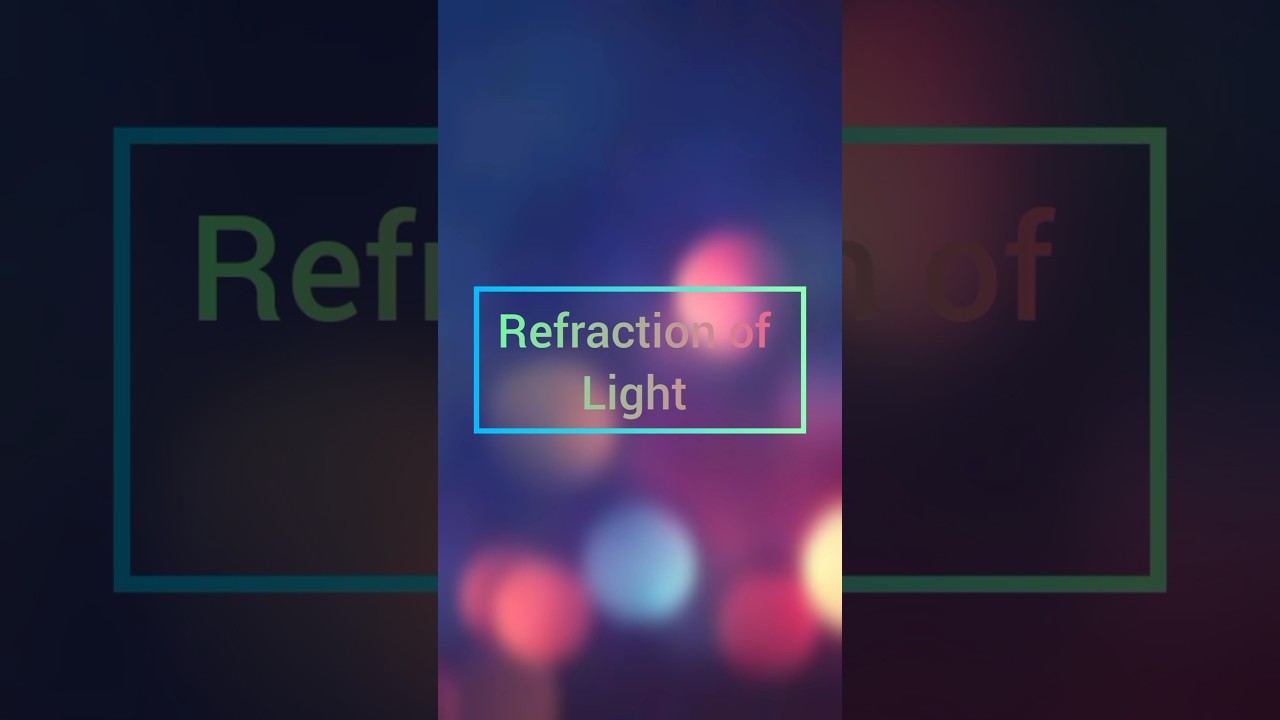 Refraction of light #optics  #physics #pucscience #trending #viral