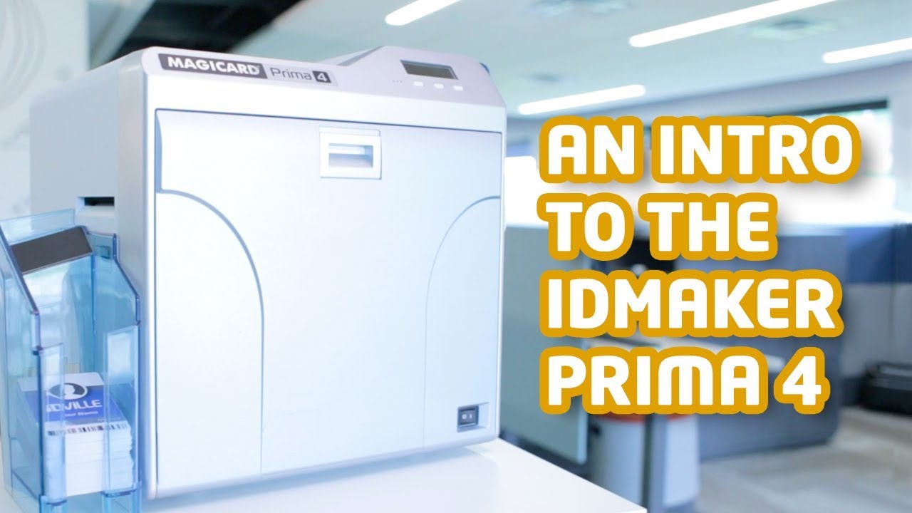 ID Maker Prima 4 - Reverse Transfer ID Card Printer