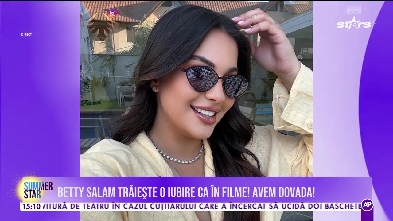 Betty Salam trăiește o iubire ca &icirc;n filme! Iată dovada!