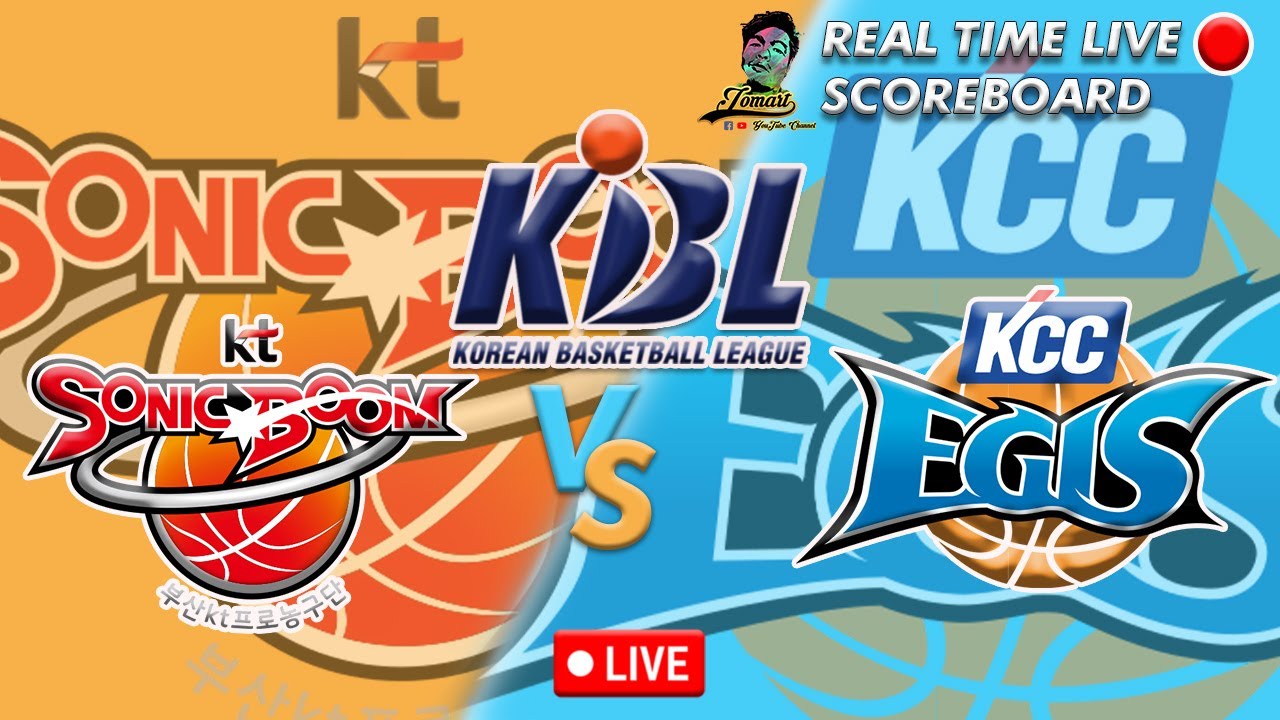 🔴KBL LIVE SUWON KT SONICBOOM VS BUSAN KCC EGIS KOREAN BASKETBALL LEAGUE 11-08-2025