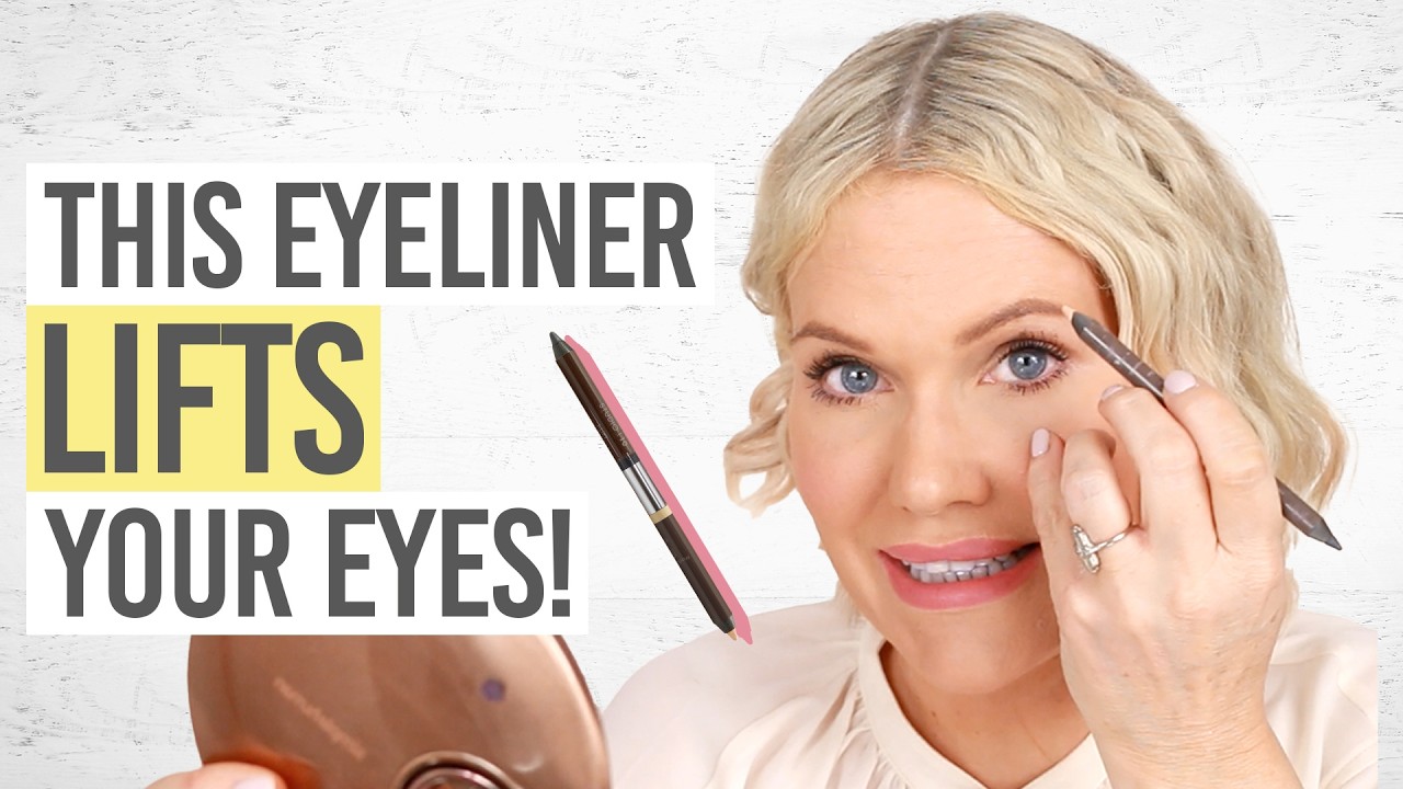 THIS EYELINER LIFTS YOUR EYES! | EYELINER FOR MATURE EYES 🤩👀