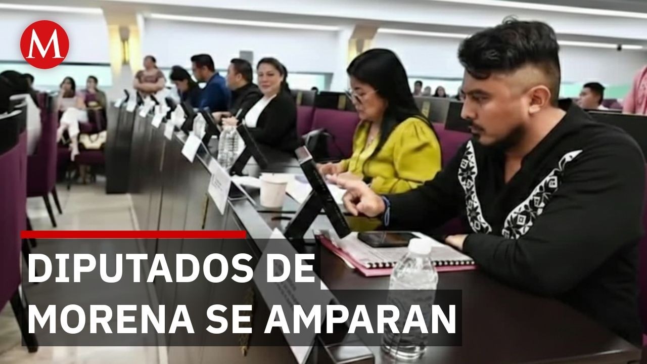 Once diputados de Morena se amparan ante presuntas carpetas de investigación en Campeche