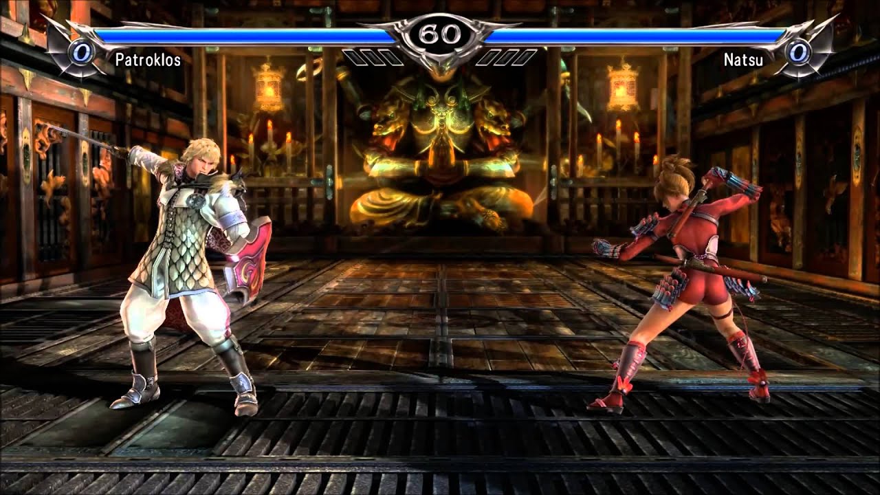 Soul Calibur 5 Tournament :WINNER'S FINALS: PhatBack2509 (Patroklos) vs Gotsu87 (Natsu) 1080p 60fp