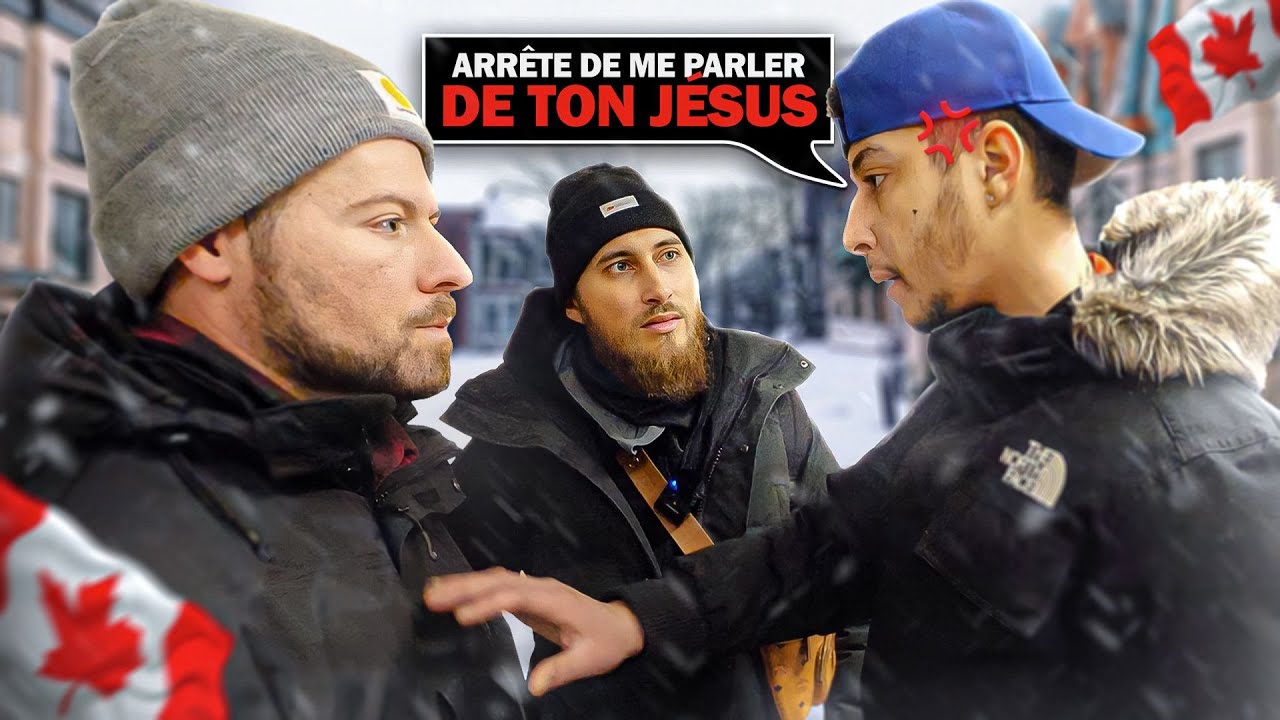 On parle de Dieu par -15° au Canada (Prophéties, guérisons dans la rue)