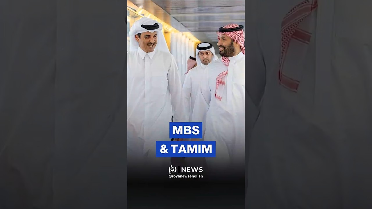 Saudi crown prince receives Qatar's emir in Jeddah