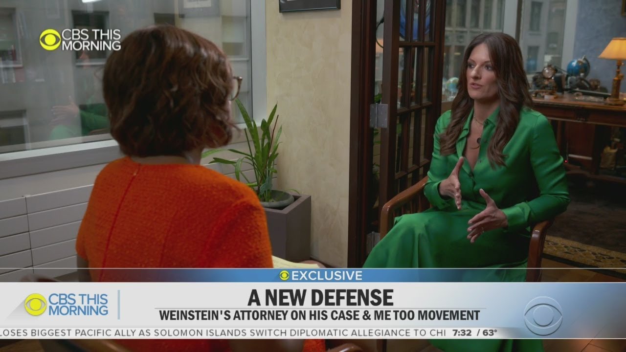 Gayle King Interview Harvey Weinstein's Lawyer