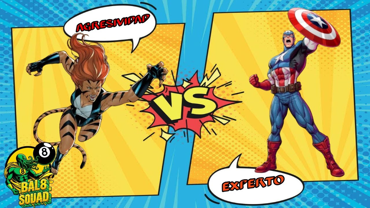 DAME UN GRRR VS CAPITAN AMERICA EXPERTO MARVEL CHAMPIONS PARTIDA