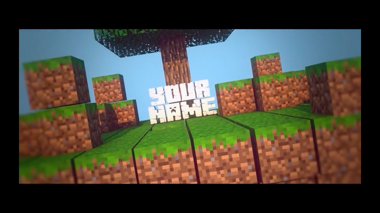 TOP 20 FREE Minecraft Intro Templates! - Sony Vegas, After Effects, Cinema 4D