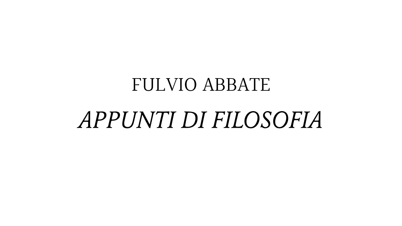 Teledurruti - APPUNTI DI FILOSOFIA - Famiglia