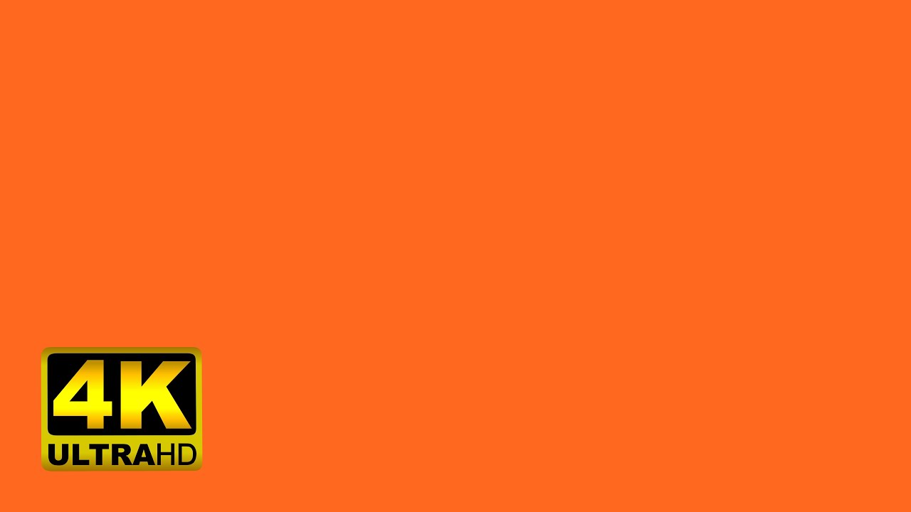 ORANGE RED screen 🌈 led lights 10 hours - 4k