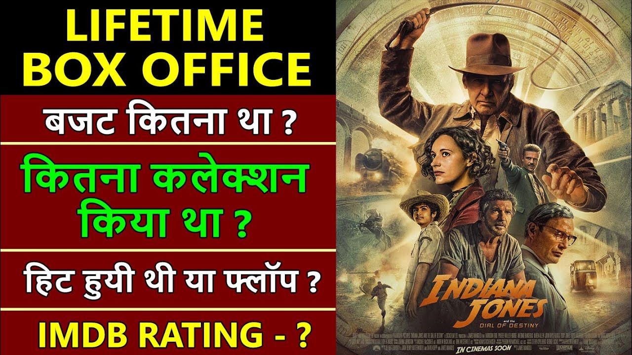 Indiana Jones and the Dial of Destiny Lifetime Worldwide Box Office Collection, Hit or Flop