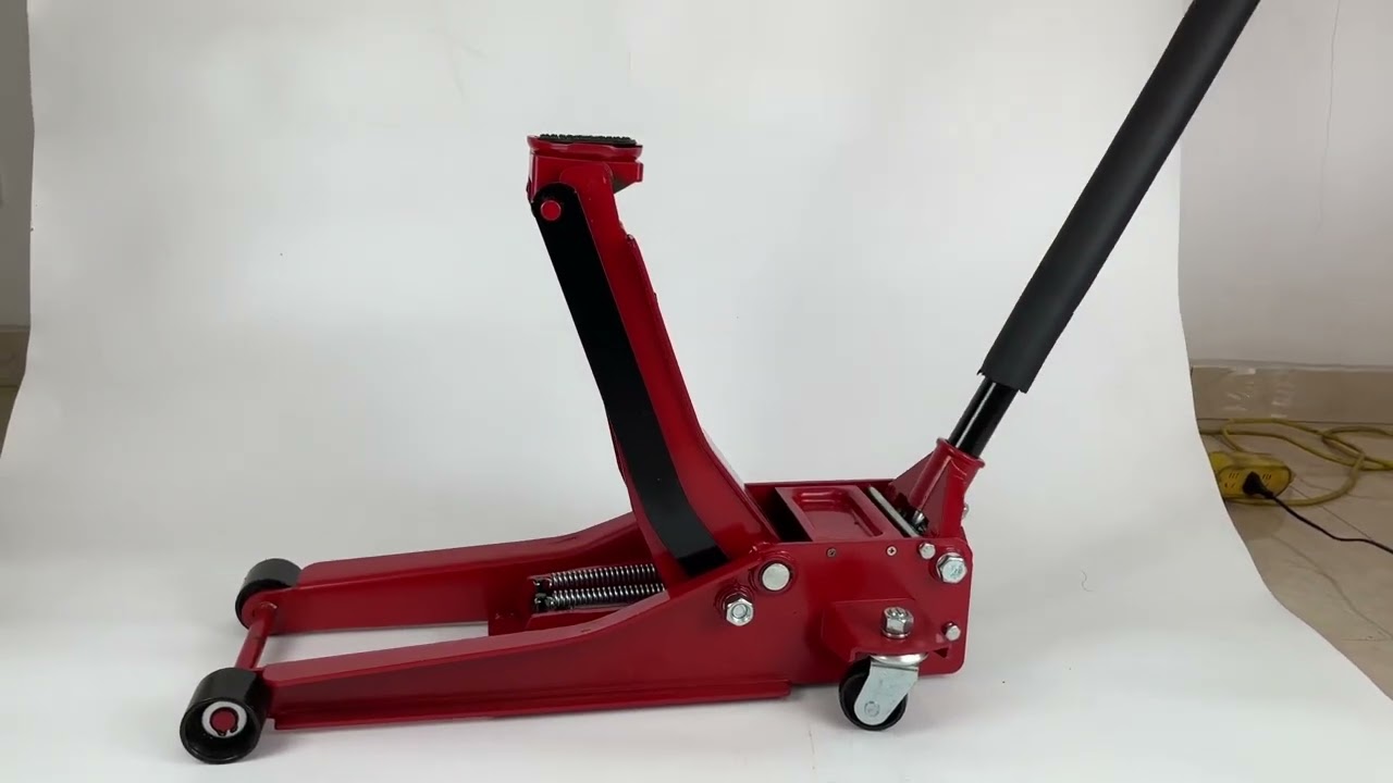 3Ton Heavy duty Hydraulic floor jack How to use? Trolley Jack factory.