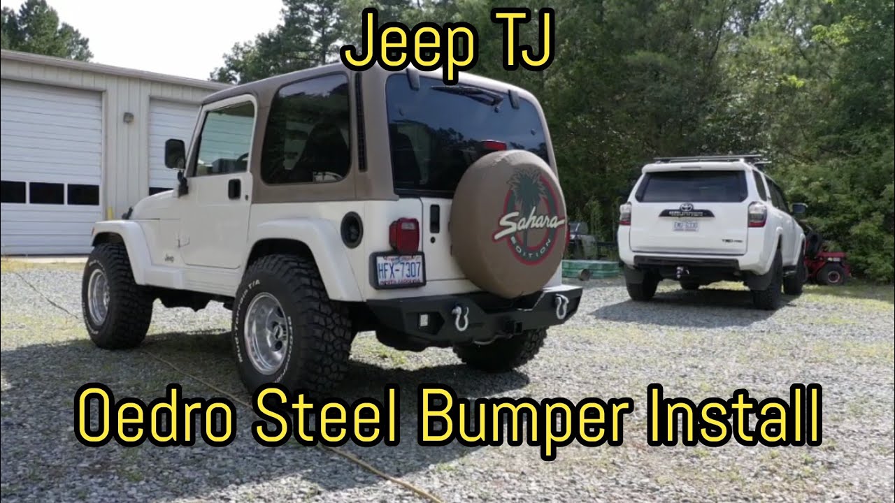 OEDRO Jeep TJ Steel Bumper Installation