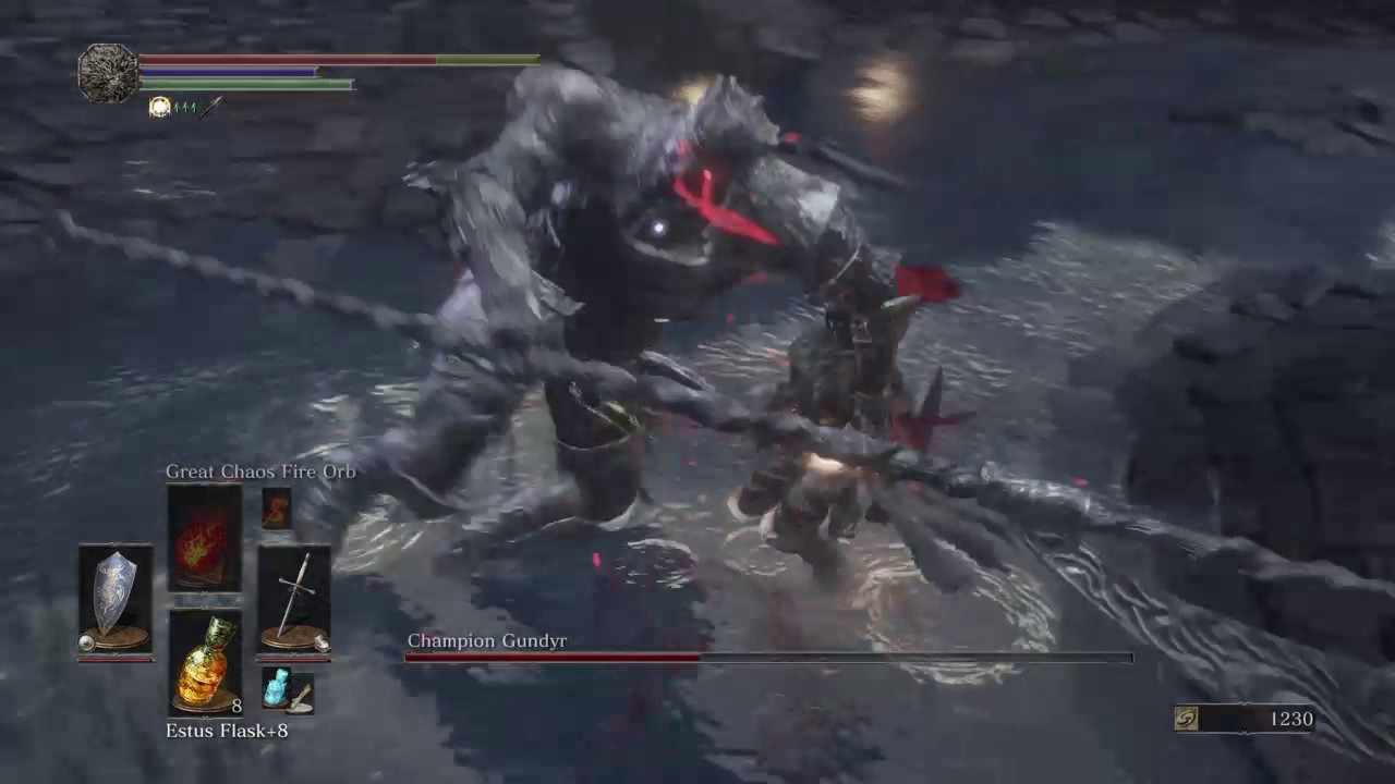 DARK SOULS™ III: Air juggle combo'd