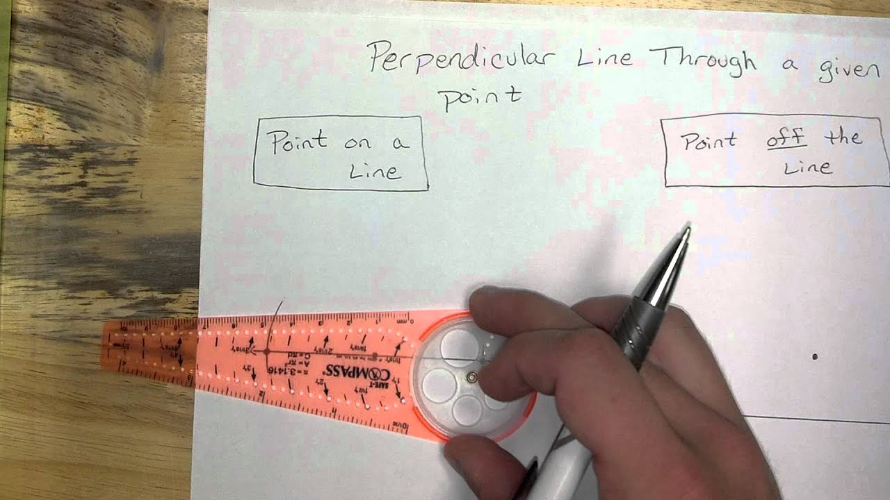 Perpendicular Line Through a Point