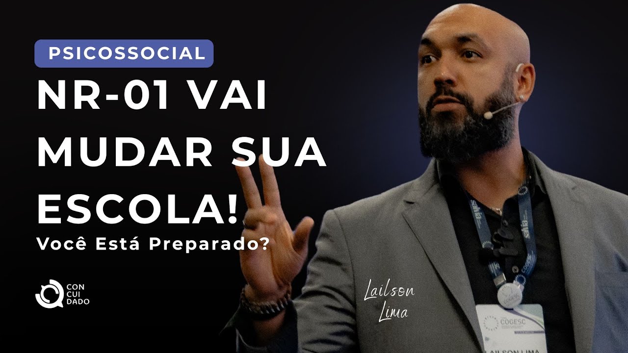 NR 01 vai mudar sua escola! Você Está Preparado