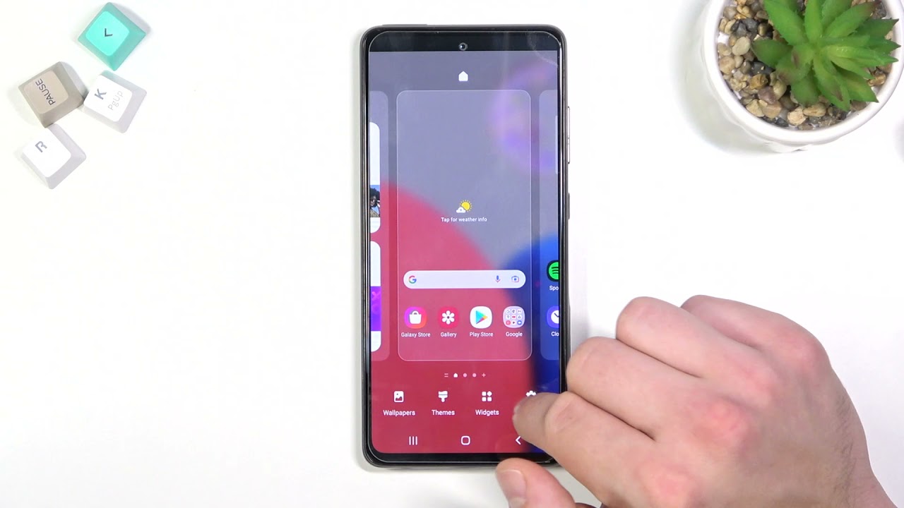 How to Enable App Drawer on SAMSUNG Galaxy A52s - Disable App Drawer