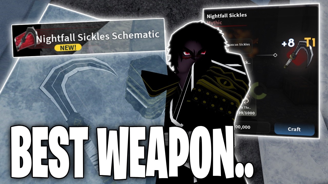 КАК ПОЛУЧИТЬ ЛУЧШЕЕ ОРУЖИЕ (NIGHTFALL SICKLES) В PROJECT SLAYERS 2...