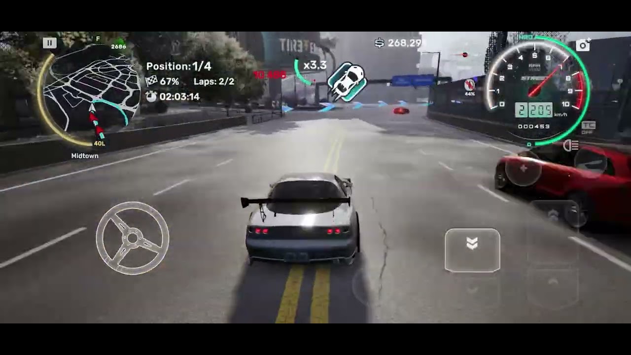 #gameplay #carxstreet #carxstreetmobile #racing #race #fyp dark by bitchbaby