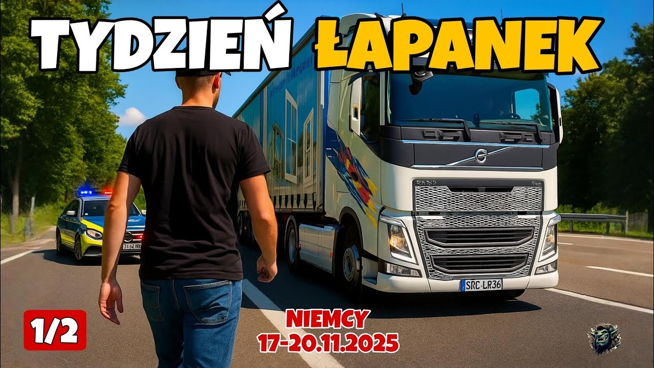 #116 Niemcy WARIUJĄ! Łapanki na każdym kroku! A ja… jeszcze jeden kurs 200 km dalej?! 😱🚛