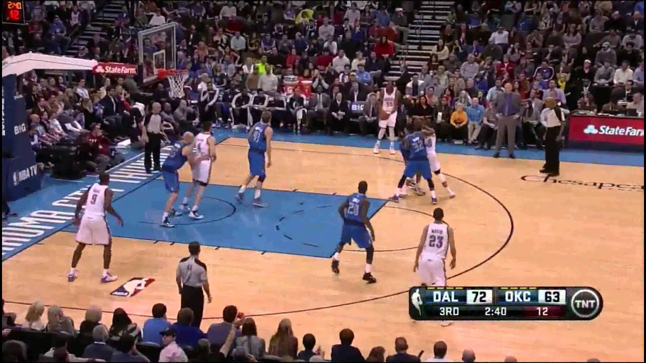 Kevin Durant 40 points vs Mavs [Full Highlights] (12/27/2012)