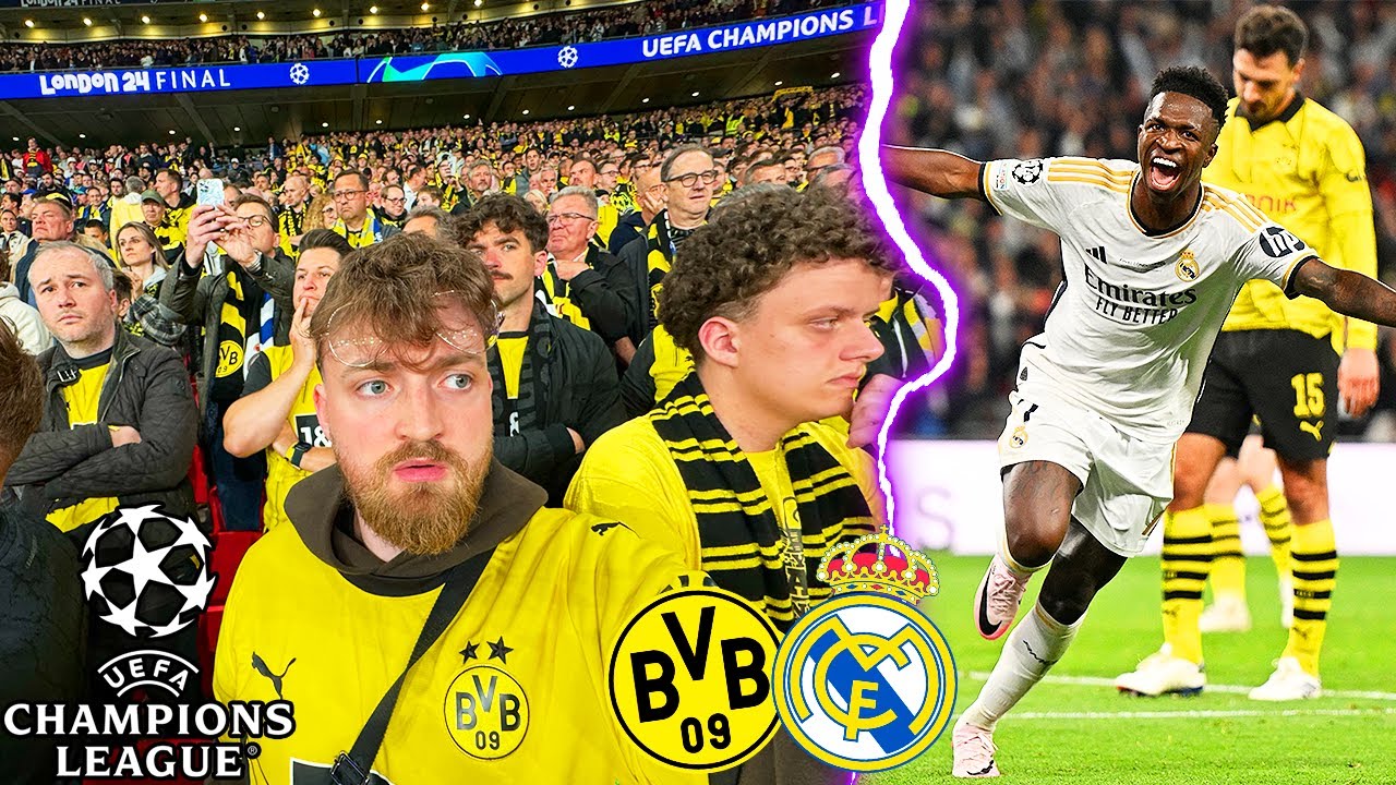Dortmund vs. Real Madrid - UCL Finale Stadionvlog 🔥😱 | BVB vergibt riesen Chance | ViscaBarca