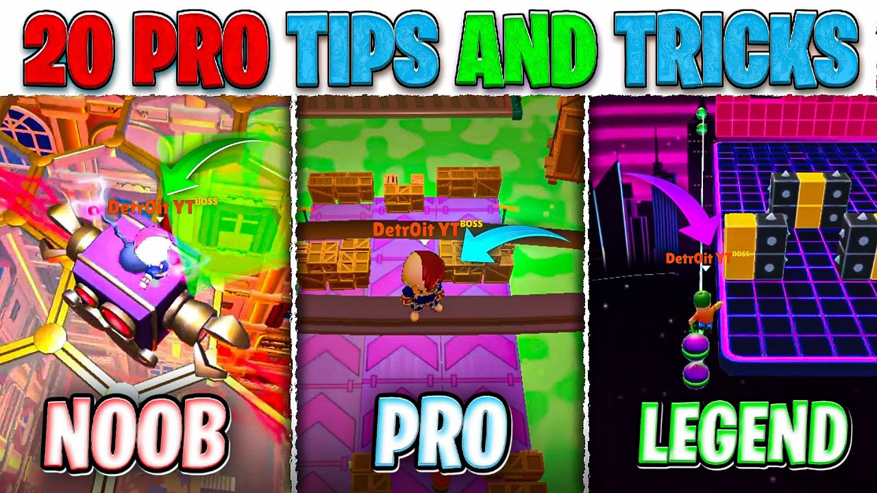 20 Pro Tips and Tricks 2025 💀 | Stumble guys | Ultimate Guide to Become a Pro