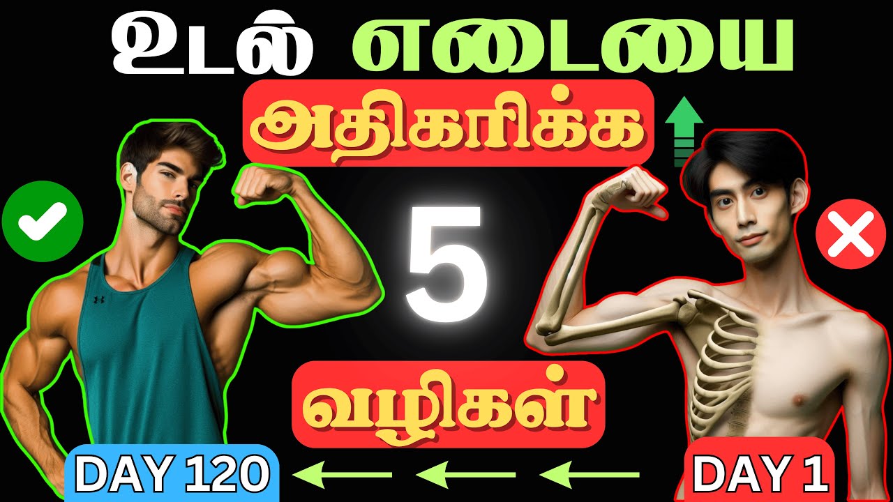 எடையை அதிகரி📈 | Как быстро и безопасно набрать вес | СОВЕТЫ ПО НАБОРУ ВЕСА НА ТАМИЛЬСКОМ | Привыч...