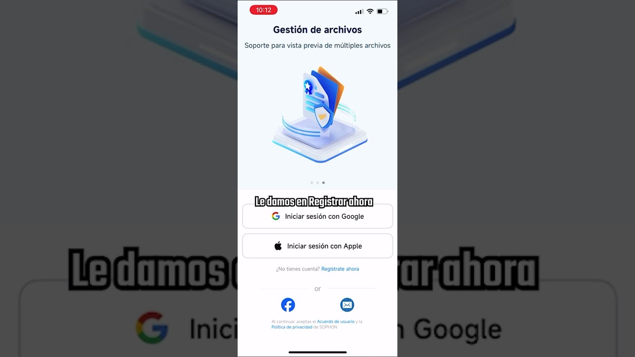 Tutorial como descargar desde la APP SOPHON en 1 minuto.