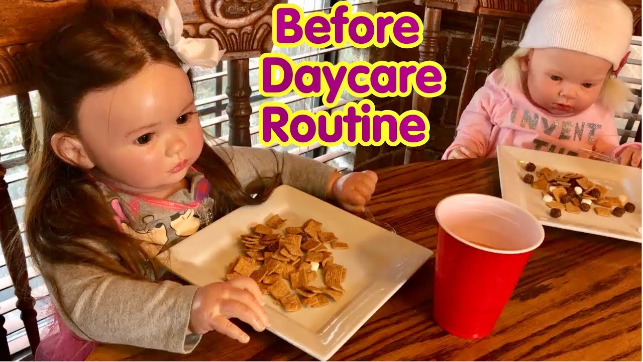Before Daycare Routine of 3 REBORN TODDLERS Ellie Eli and Kylee