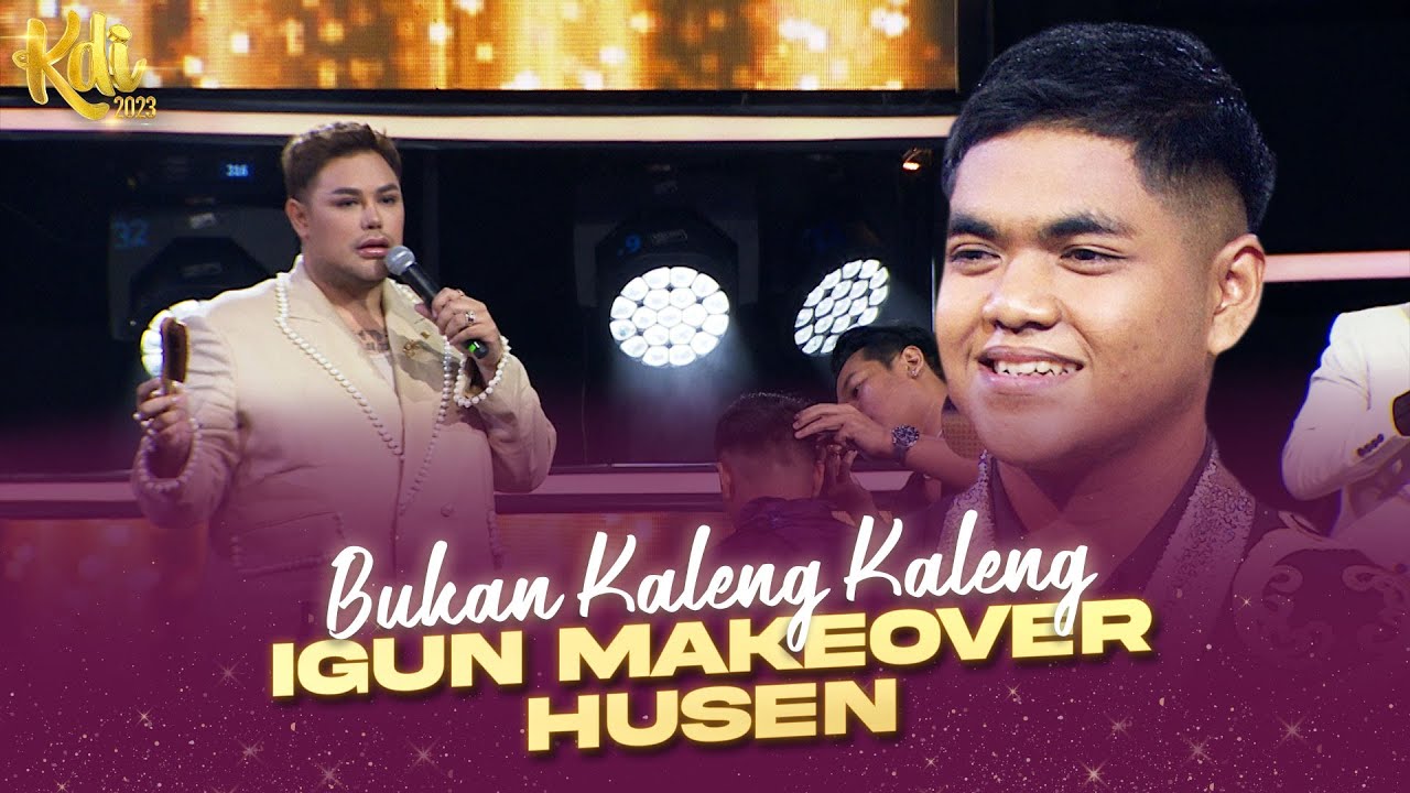 BUKAN KALENG KALENG! Ivan Gunawan Make over Penampilan Husen | KONTES KDI 2023