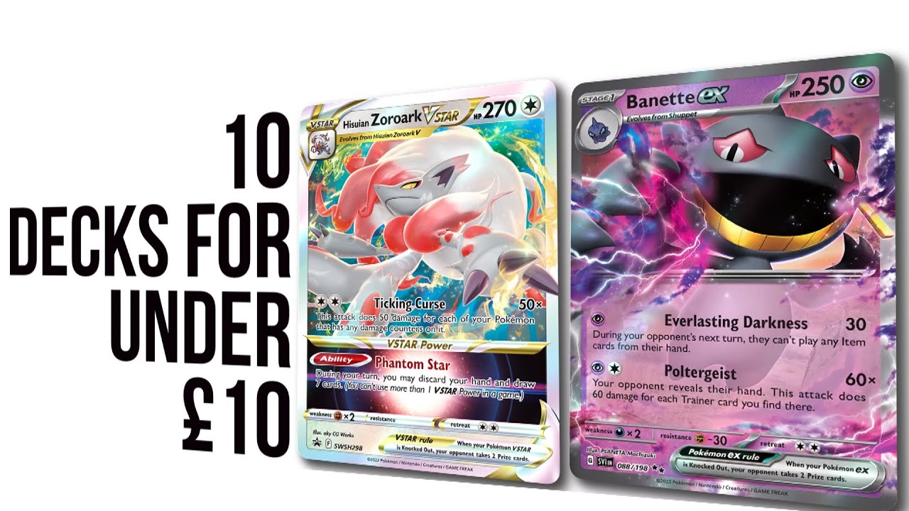 10 Unbelievable Pokemon TCG Budget Decks!