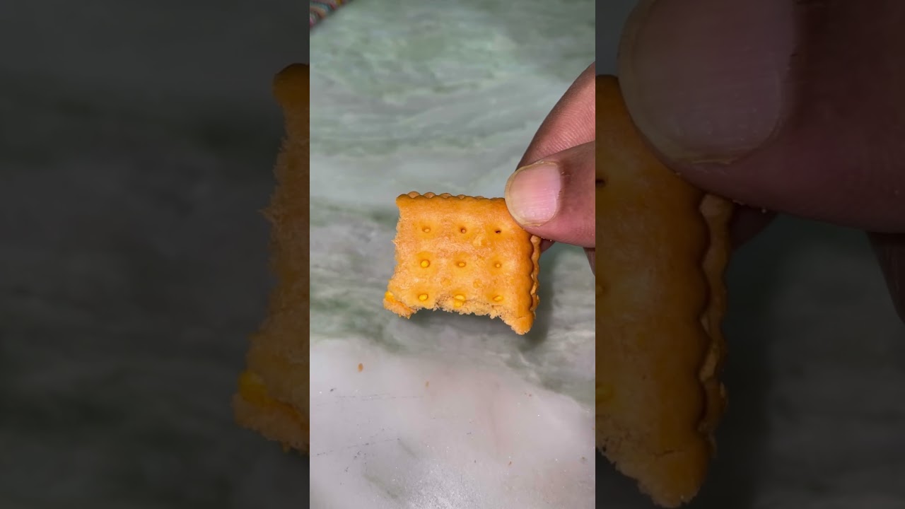 Cream biscuit eating ASMR || AlAraf 