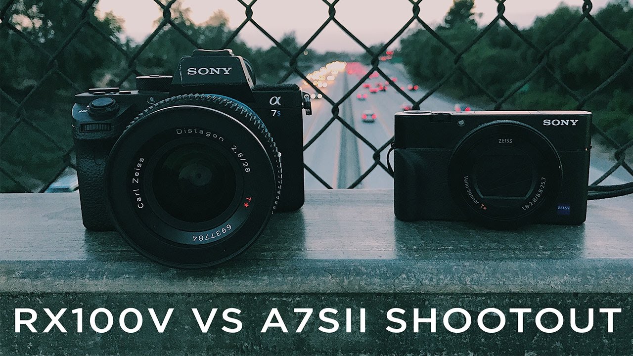 Can a point and shoot replace your DSLR or Mirrorless Camera? (RX100V vs A7SII SHOOTOUT)
