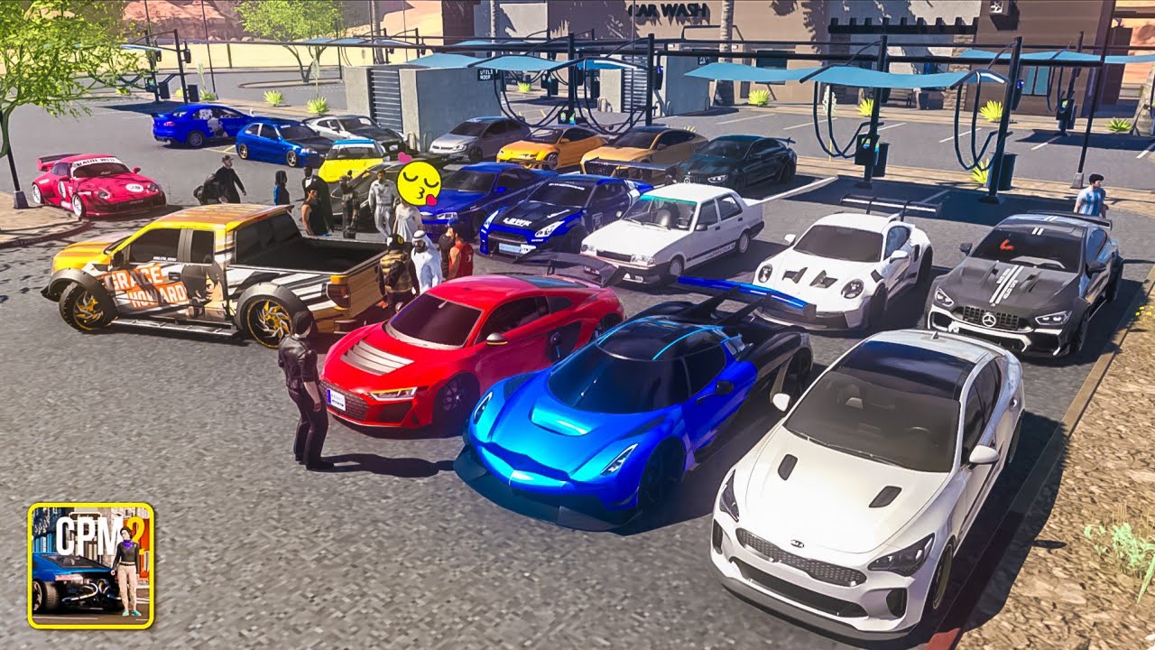 We Had the CLEANEST Car Meet in Car Parking Multiplayer 2 - Latest Update
