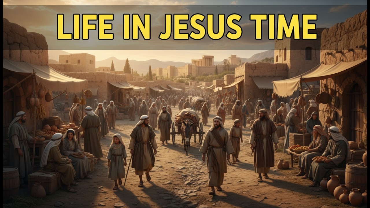 How Life Was in the Cities During the Time of JESUS | Jerusalem, Jericho, Nazareth (HD Quality)