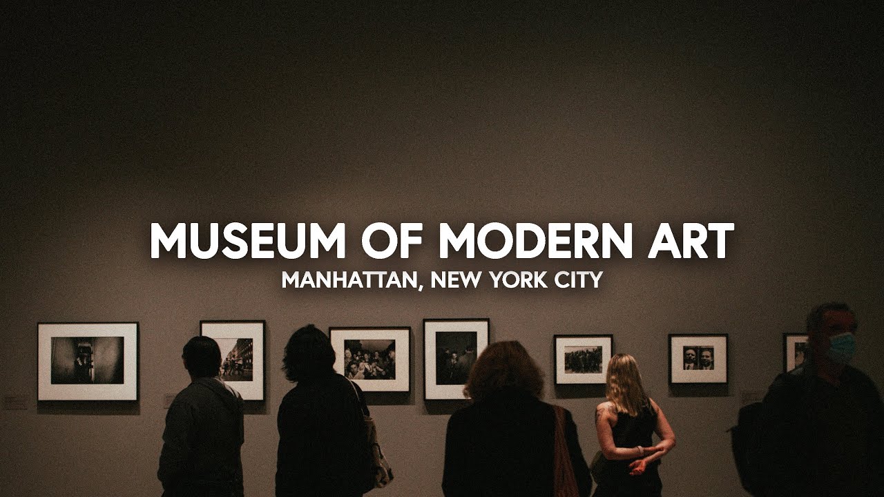 MoMA, NEW YORK: The Museum of Modern Art in Manhattan, NYC, USA in #4K / Walking tour, April 2022