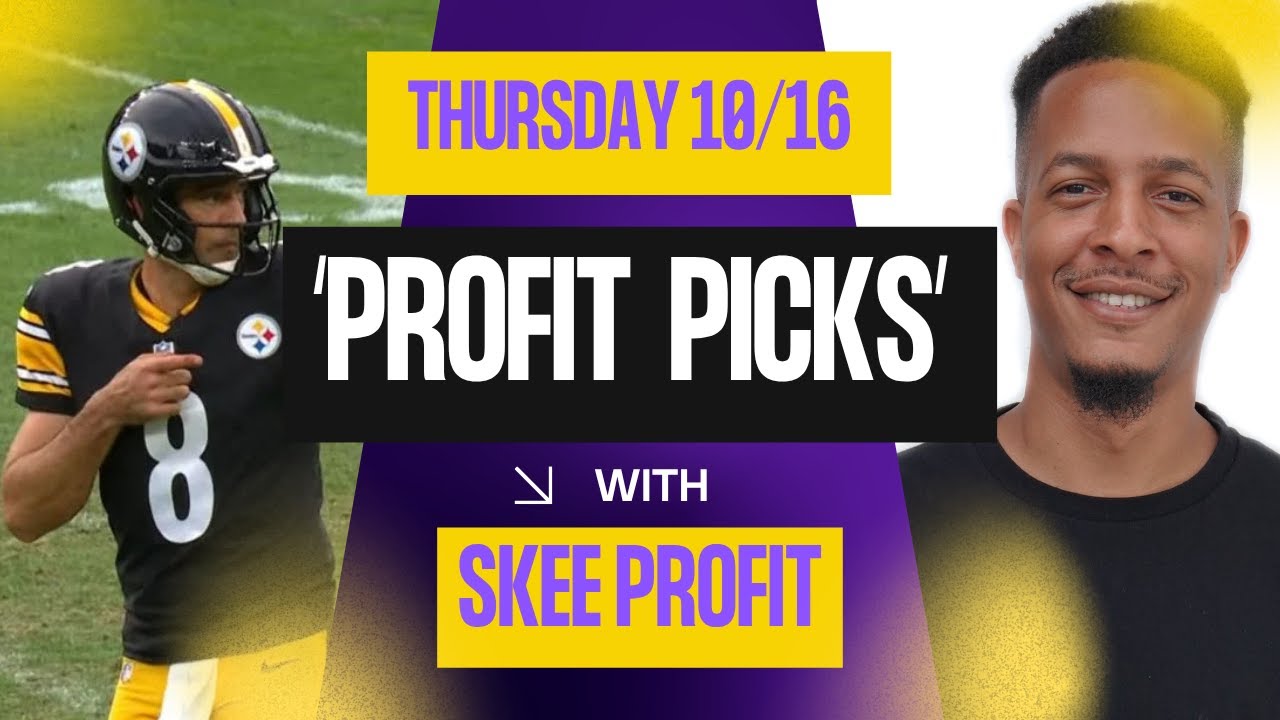 TNF & NFL Week 7 Picks & Predictions | Steelers vs Bengals | Profit Picks 10/16