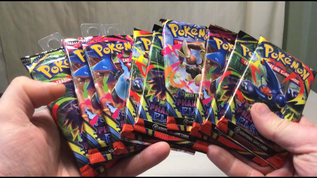 Opening 9 Phantasmal Flames Booster Packs!
