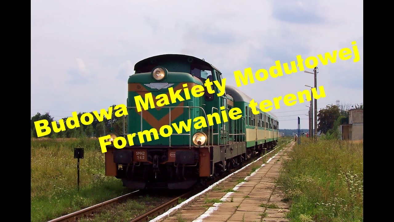 Makieta modułowa H0. Modelowanie terenu.