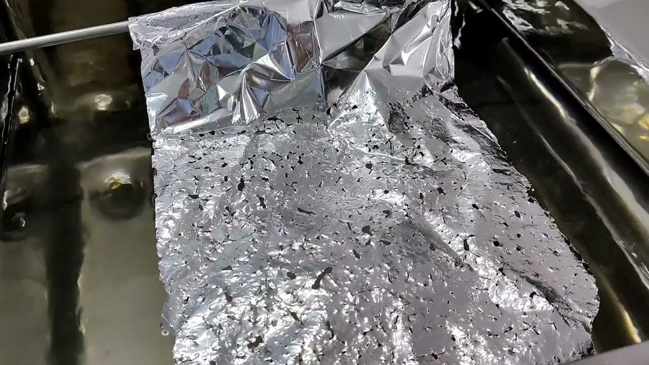 Check Ultrasonic Cleaner performance with Aluminium Foil Test | #ultrasoniccleaner #ultrasonic