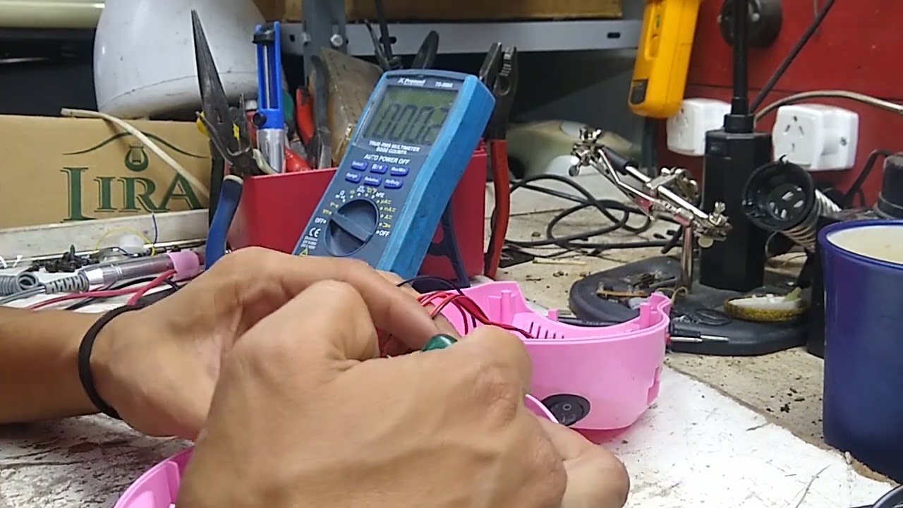 mini torno de uñas no funciona