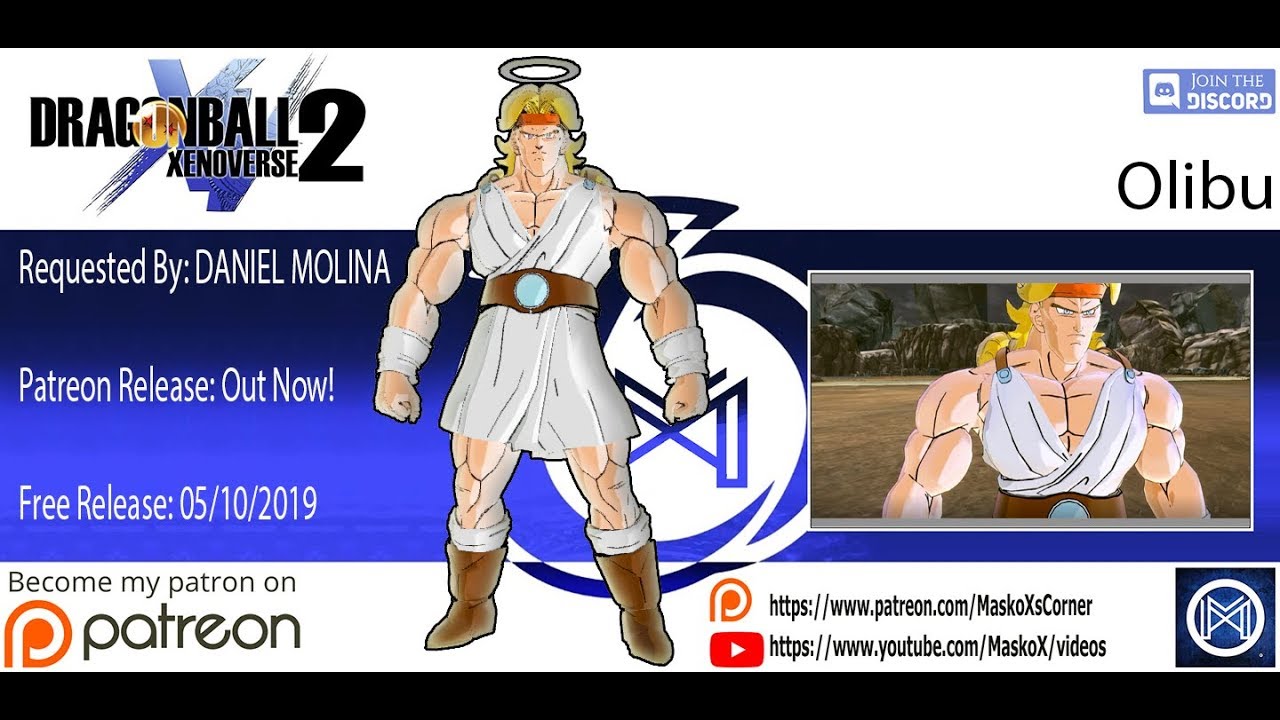 Dragon Ball Xenoverse 2 - Olibu (Showcase) MOD