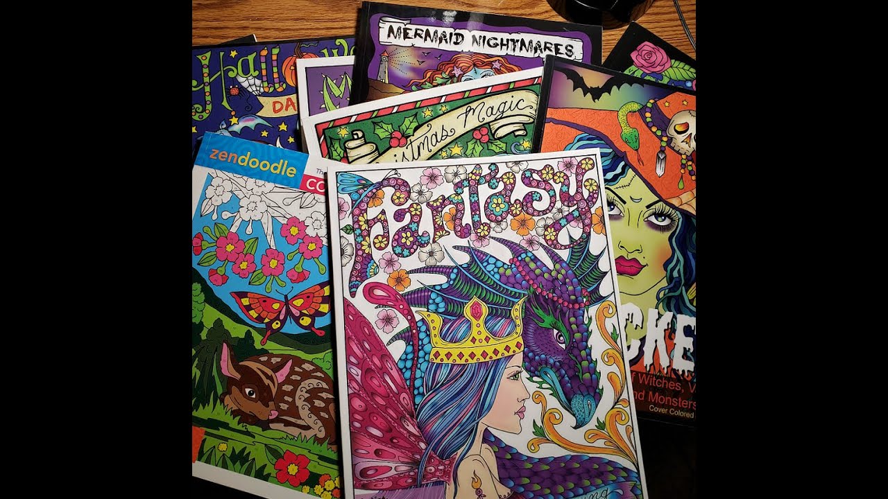 Deborah Muller Adult Coloring Book Collection!