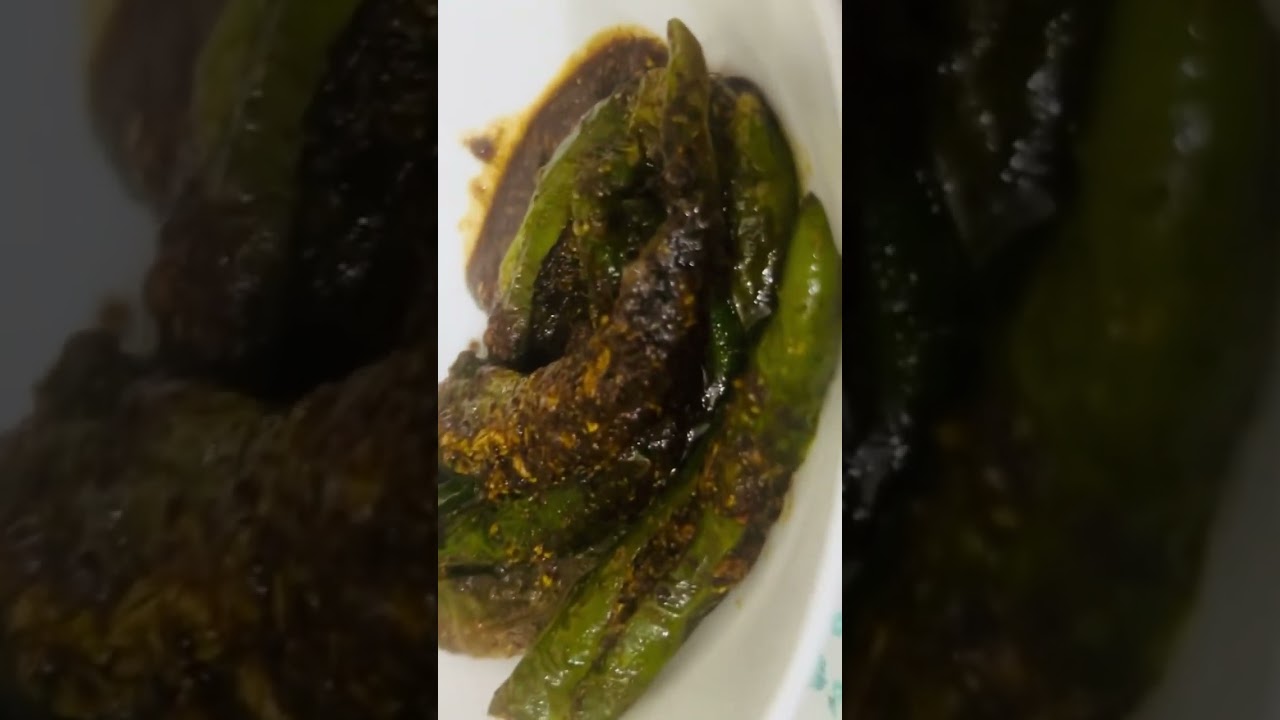 Pri mix masala ki bherwa  mirchi ki sabhji #chefpooja21 #rajasthan #masalarecipe  #mirchi #sabhji