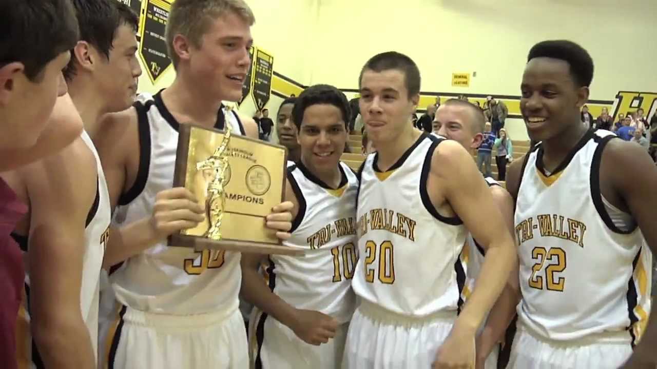 H.S. BOYS BASKETBALL: John Glenn at Tri-Valley (2/15/13)