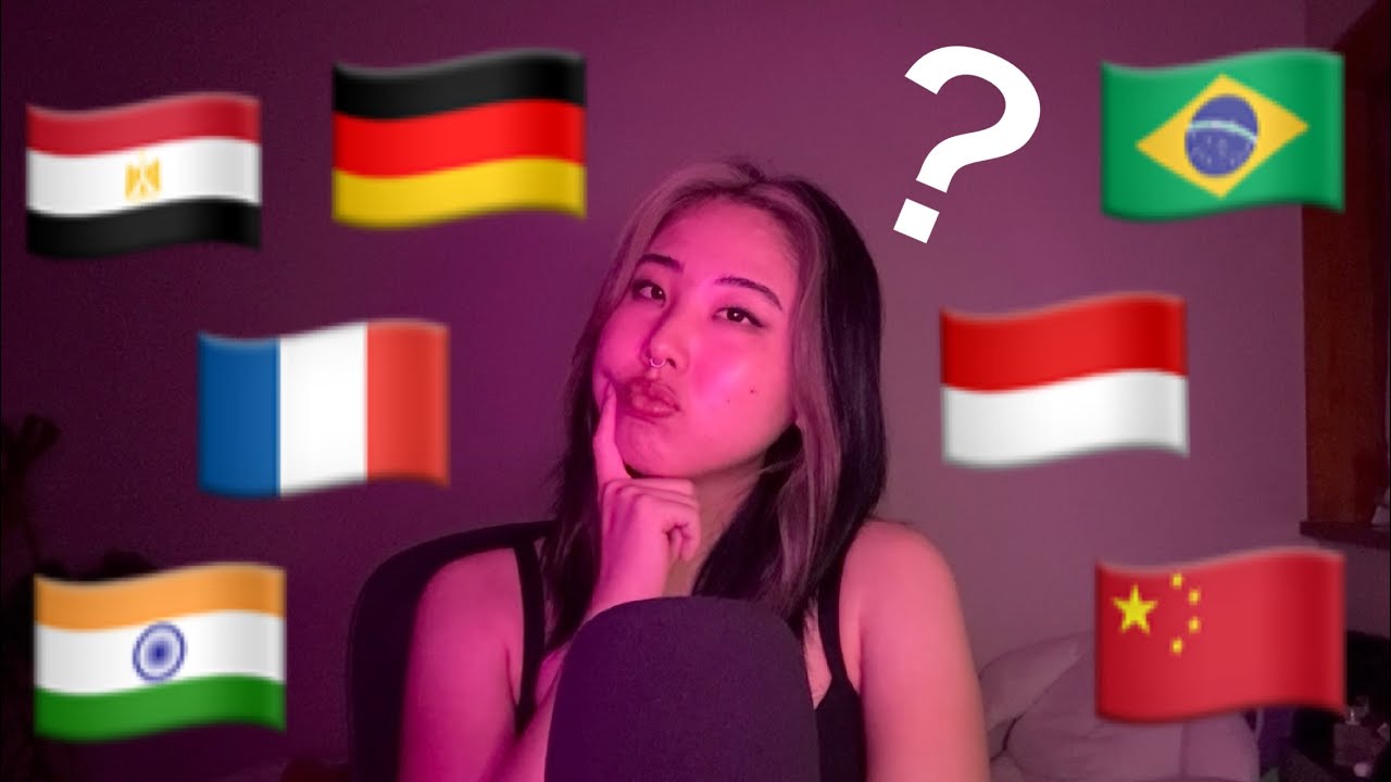 ASMR🌏 CAN YOU GUESS THE LANGUAGE?