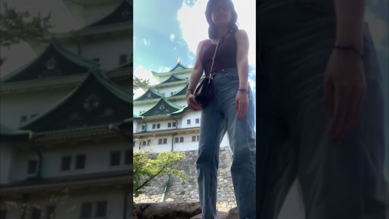 The majestic Nagoya Castle as my backdrop // #japanscenery