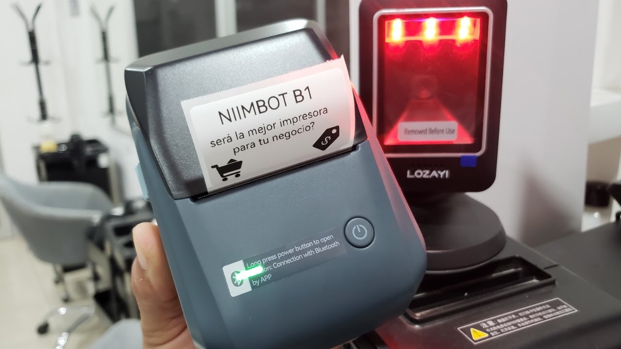 NIIMBOT B1 Etiquetadora térmica para tu negocio.. sirve??