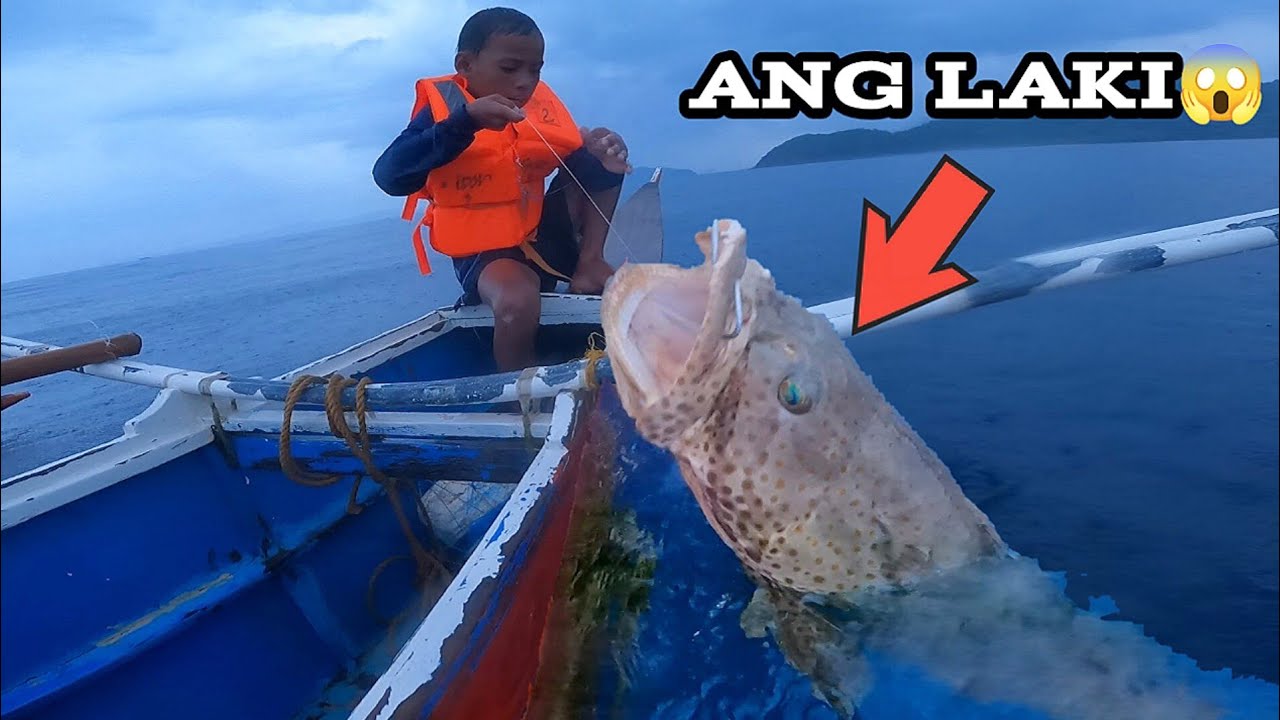 Nakakatakot sa laki Ang isdang nahuli ni idol Cyrus | catch & sell | Bryan Fishing tv